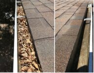 Gutter Cleaning, Colorado Springs, COS Exterior Services, Clogged Gutters